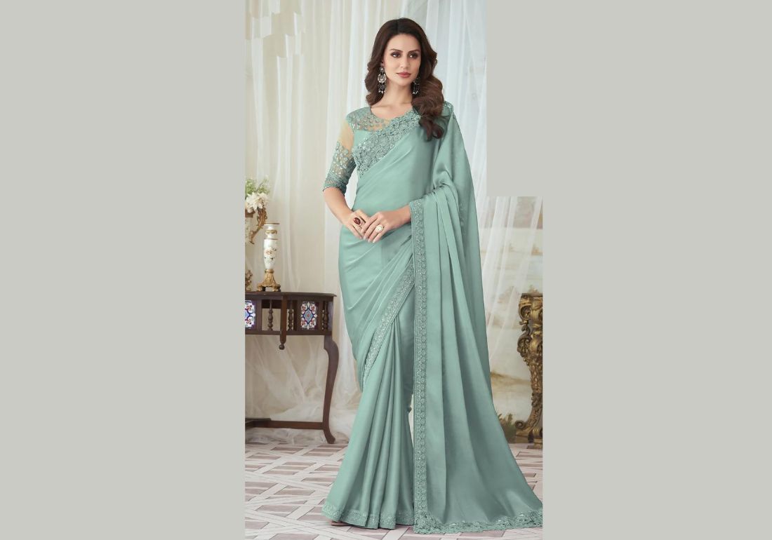 Sunehri Katha Silk Saree