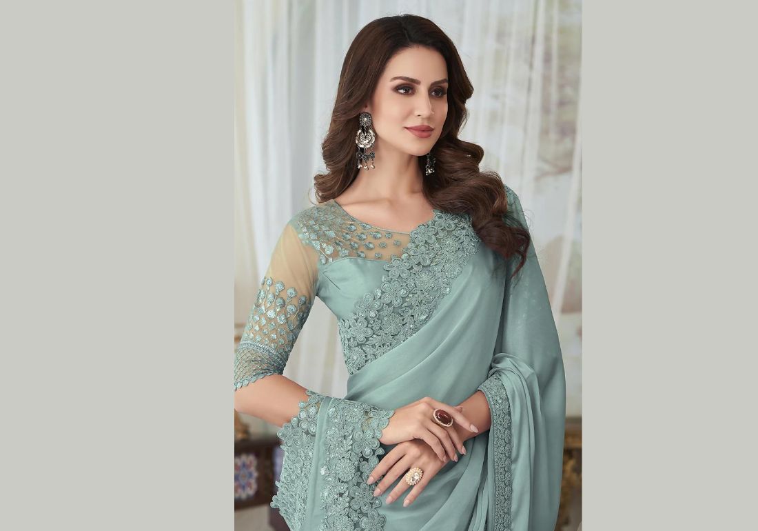 Sunehri Katha Silk Saree