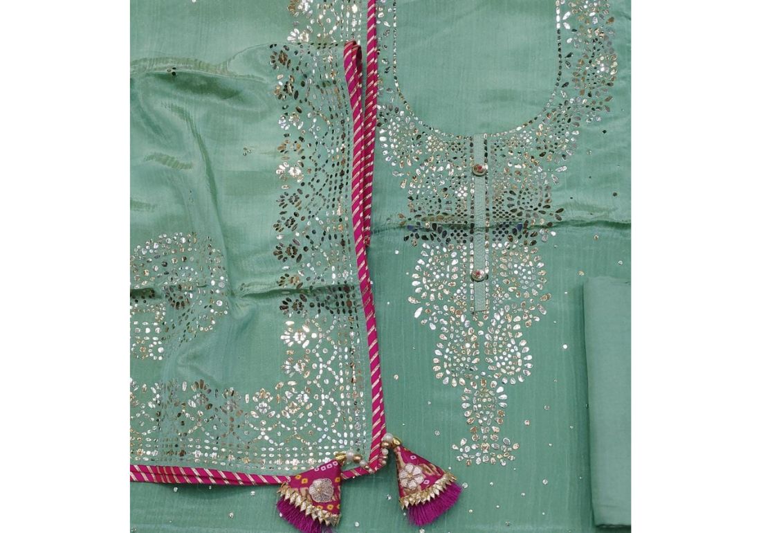Jashn Jacquard Suit Set