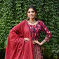 Vibrant Mosaic Geometric Print Cotton Lehenga Choli