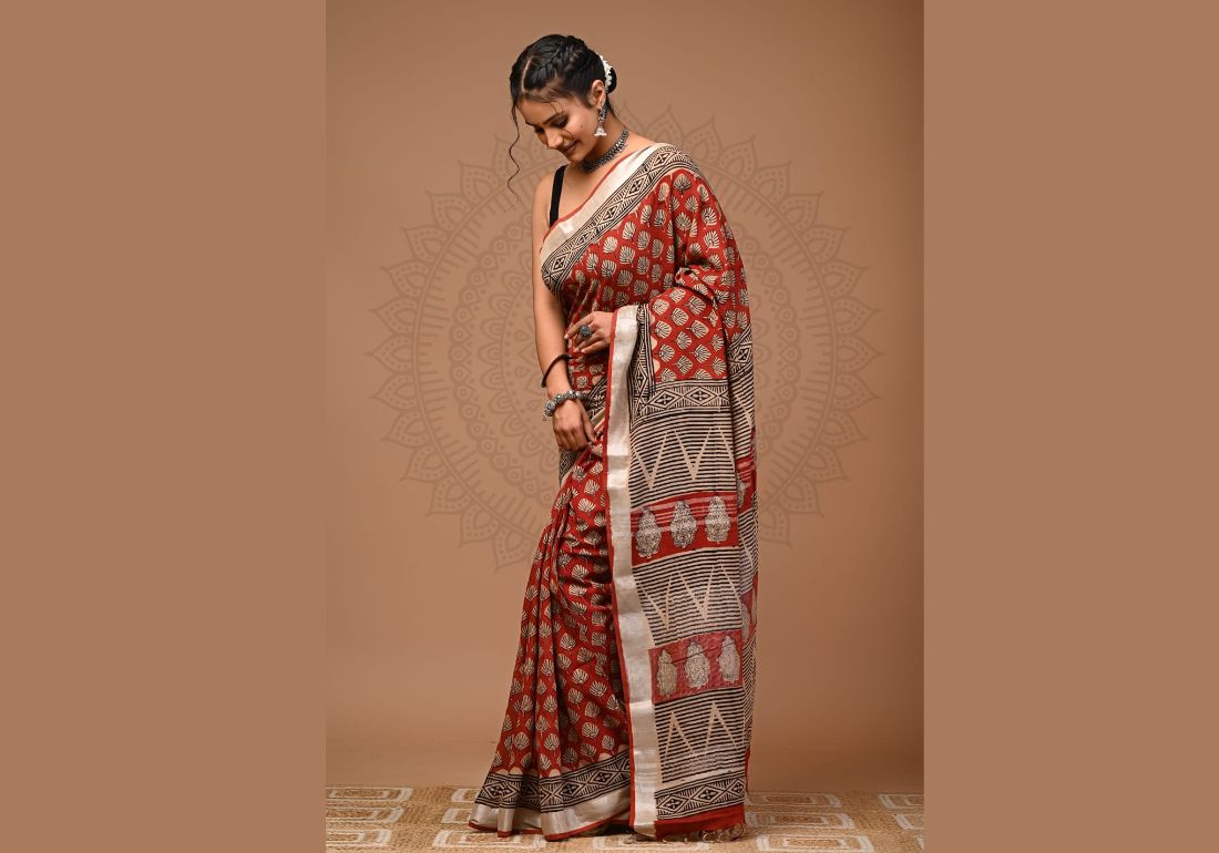 Zari Ziyana Silk Saree