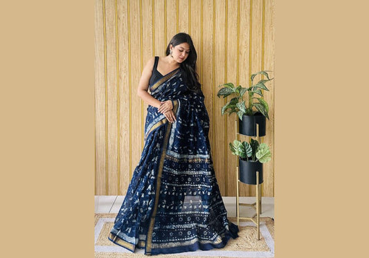 Chandni Kanchipuram Silk Saree