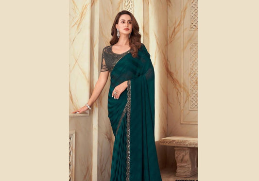 Roohani Resham Silk Saree